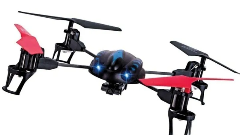 Drone pronto para atacar