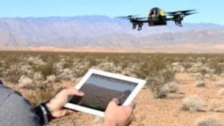 Drone controlado pelo Smartphone