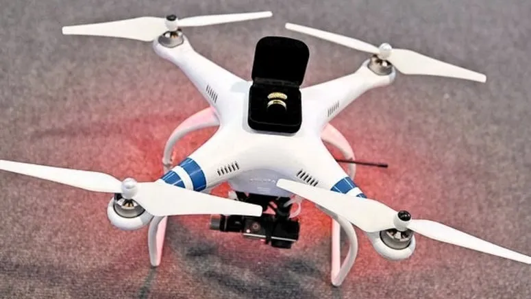 Casamentos, agora, contam com a participação de drones