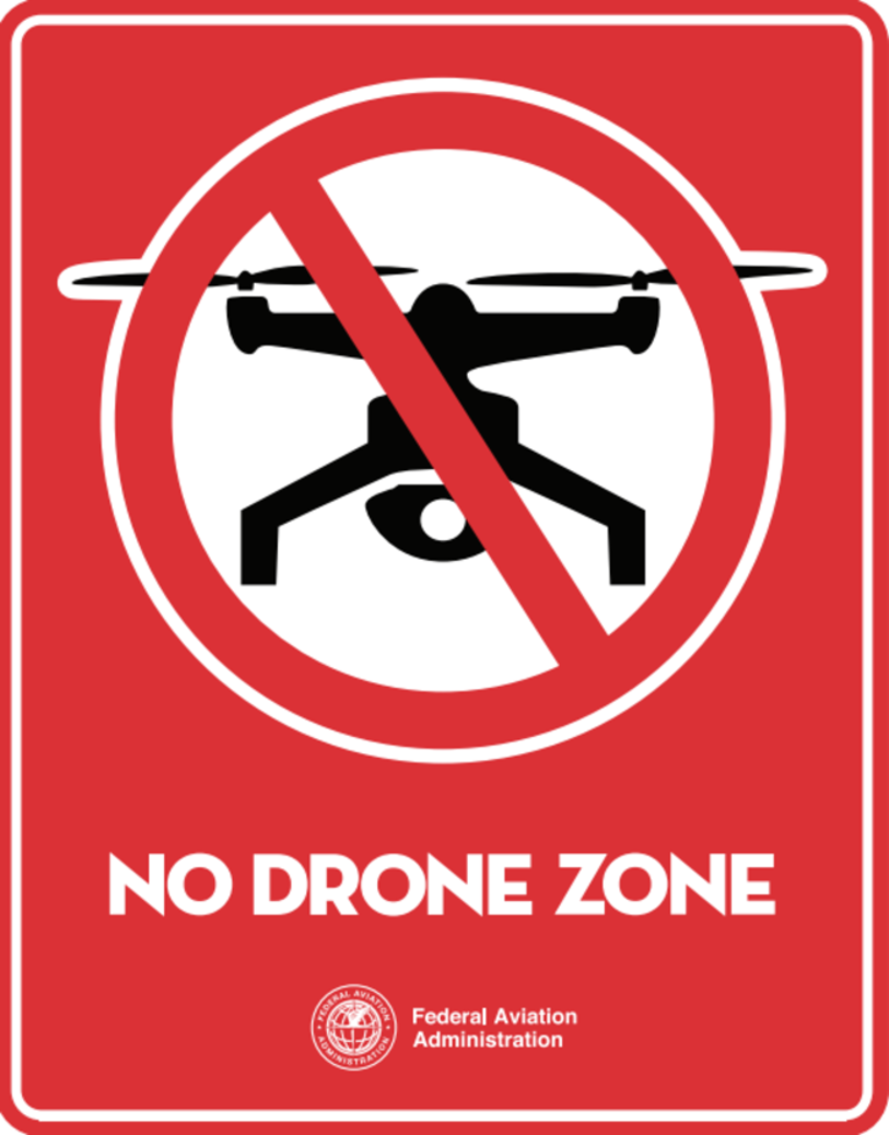 Área sem Drones