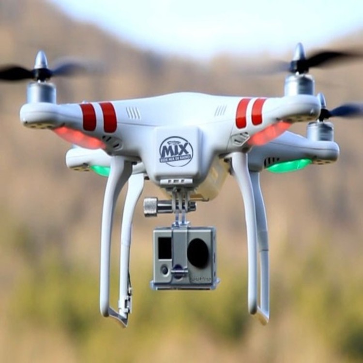 Rádio Mix FM dará 2 drones e 2 GoPro